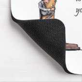 Elbert Hubbardやる気を起こさせるによる試験引用文- マウスパッド (コーナー)