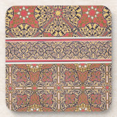 ElBordeynyのモスクからの天井のアラベスク、 コースター (正面)