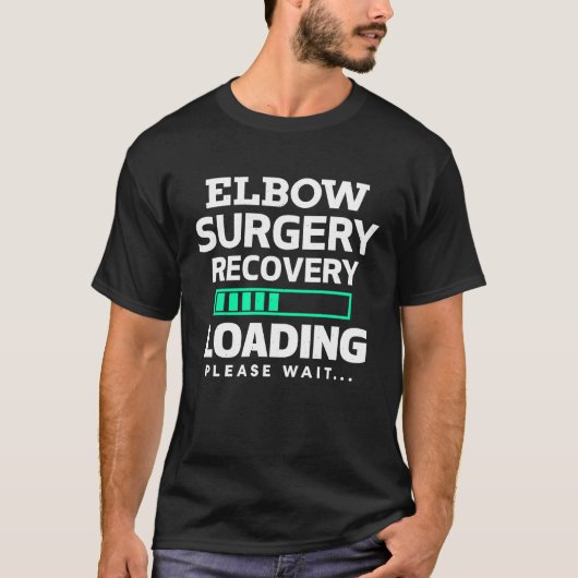 Elbow Surgery Broken Bone Replacement Recovery Pro Tシャツ (正面)