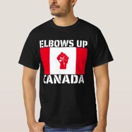 Elbows Up Canada – カナディアン誇りを持った州 Tシャツ