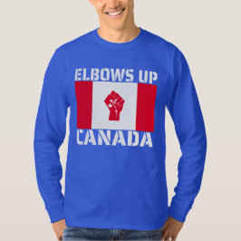 Elbows Up Canada – カナディアン誇りを持った州 Tシャツ