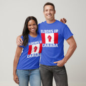 Elbows Up Canada – カナディアン誇りを持った州 Tシャツ (ユニセックス)