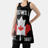 Elbows Up Canada True North Strong Canadian 誇りを持った エプロン (インサイチュ)