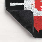 Elbows Up Canada True North Strong Canadian 誇りを持った マウスパッド (コーナー)