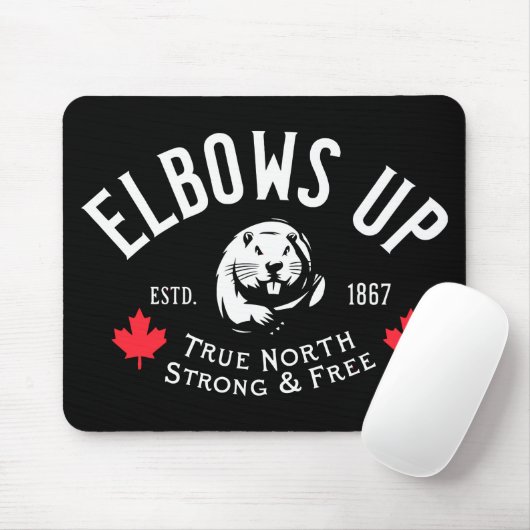 Elbows Up! Mouse Pad マウスパッド (マウス)