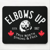 Elbows Up! Mouse Pad マウスパッド (正面)