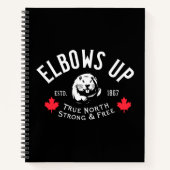 Elbows Up! Notebook ノートブック (正面)