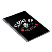 Elbows Up! Photo Notebook ノートブック (右側)