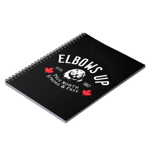 Elbows Up! Photo Notebook ノートブック (左側)