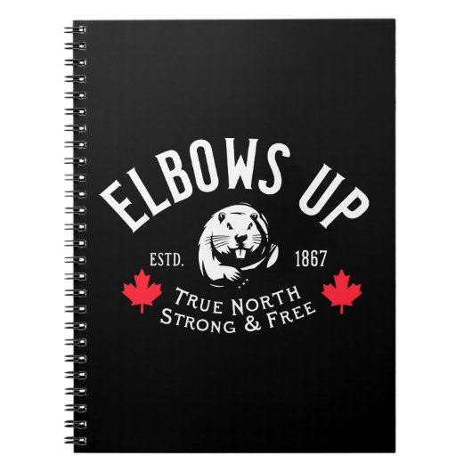 Elbows Up! Photo Notebook ノートブック (正面)
