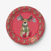 Elch mit Stern  ペーパープレート (正面)