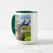 Elch-Tasse, Moose-Mug  マグカップ (正面左)