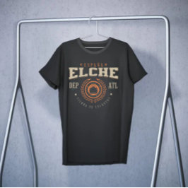 Elche España Athletic varsity letters Tシャツ