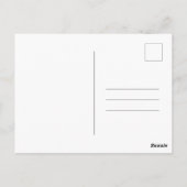 Elche im Winter - Postkarte ポストカード (裏面)