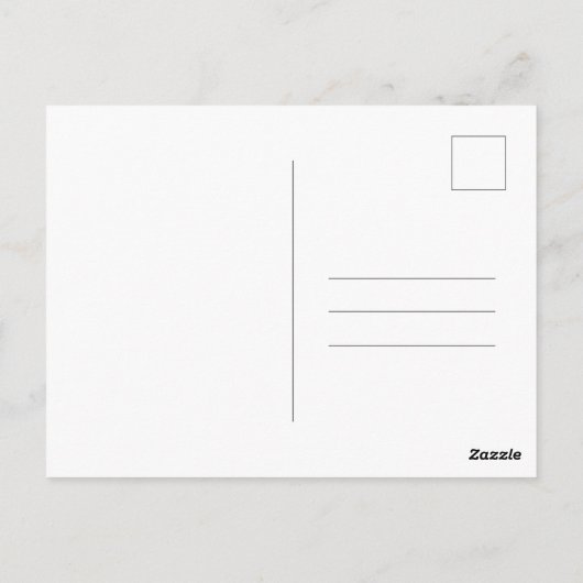 Elche im Winter - Postkarte ポストカード (裏面)