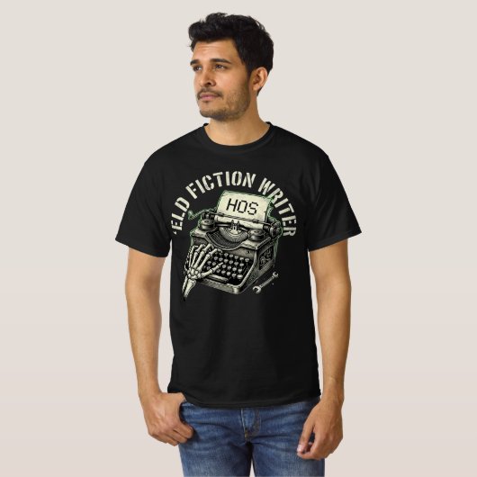 ELD Fiction Writer  Trucker Gift Tシャツ (正面フル)