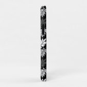 Elder Leaf Pattern Black White Grey Case-Mate iPhoneケース (裏面/右)