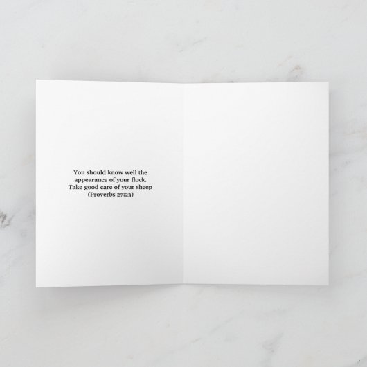 Elder thank you card (JW) カード (内部)