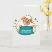 Elder thank you card (JW) カード (黄色い花)