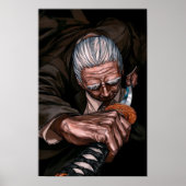 Elder Warrior With Sword ポスター (正面)
