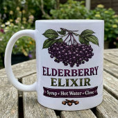 Elderberry Elixir Cozy Winter Recipe コーヒーマグカップ