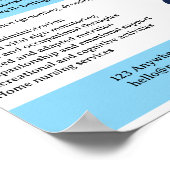 Elderly or Senior Care Give Promotional ポスター (角)