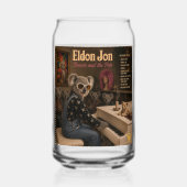 Eldon John: パロディ ガラス缶 (裏面)