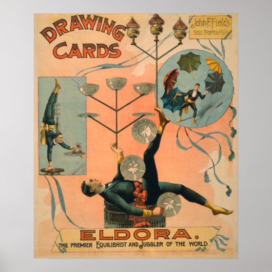 Eldora、プレミアバランスおよびジャグラー ポスター (正面)