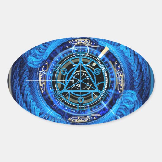 Eldritch Esoteric 楕円形シール (正面)