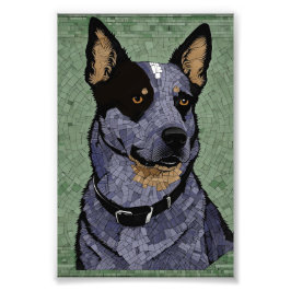 Eleanor the Blue Heeler フォトプリント