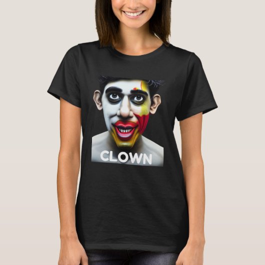 Elect a Clown Anti Tories Party Rishi Sunak Conser Tシャツ (正面)
