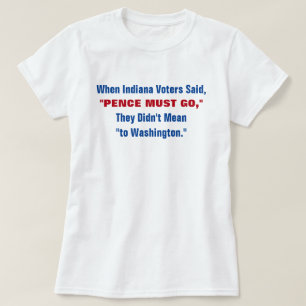 Election反マイクのペニーの2016年の副大統領 Tシャツ