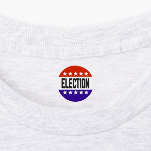 Election Button ラベル (貼付)