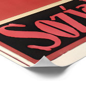 Election Poster 1920s German Labour Party SPD Wall ポスター (角)