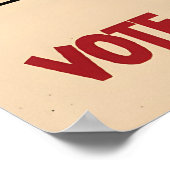 Election Poster British Conservative Party ポスター (角)