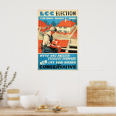 Election Poster British Conservative Party We had ポスター (キッチン)