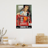 Election poster Women of Italy! For your house ポスター (キッチン)