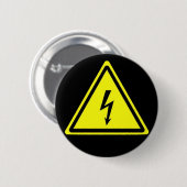 ELECtOBERロゴバッジBK 缶バッジ (正面&裏面)