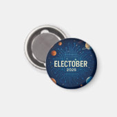 ELECTOBER 2025バッジ マグネット (正面/裏面)