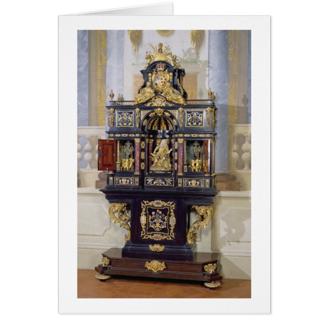 Electressパラタイン、c.1704 (黒檀のキャビネット、 (正面)