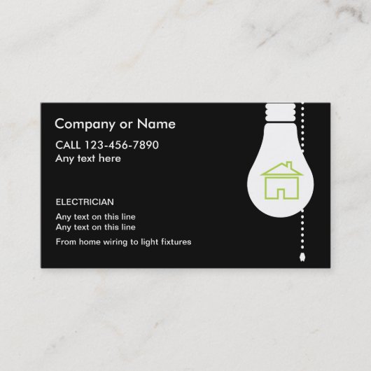 Electrianの名刺 名刺 (正面)