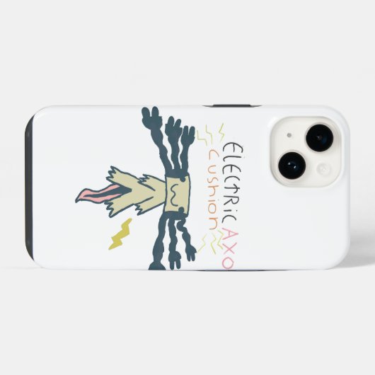 Electric Axo by Jorge iPhoneケース (裏面横)