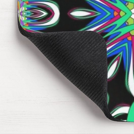 Electric Bloom Mandala マウスパッド (コーナー)