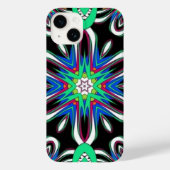 Electric Bloom Mandala Case-Mate iPhoneケース (裏面)