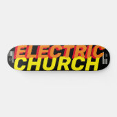 ELECTRIC CHURCH JMT7 3/4" スケートボードデッキ (横)