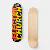 ELECTRIC CHURCH JMT7 3/4" スケートボードデッキ (正面)