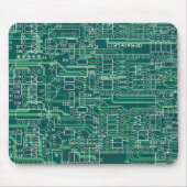 Electric circuit layout マウスパッド (正面)