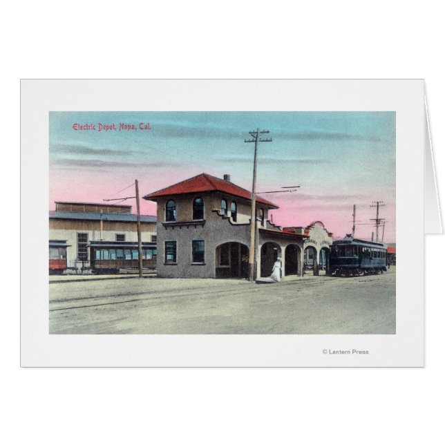 Electric DepotNapa、CAの外観 (正面横)