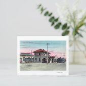 Electric DepotNapa、CAの外観 ポストカード (スタンド正面)