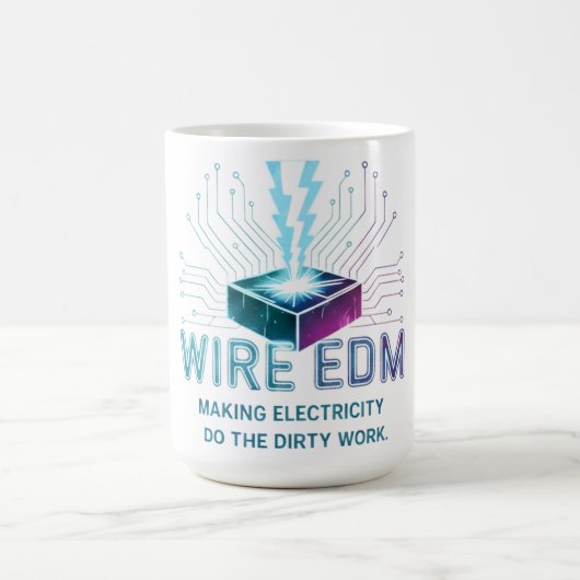 Electric Discharge Machining Phone Case コーヒーマグカップ (中央)